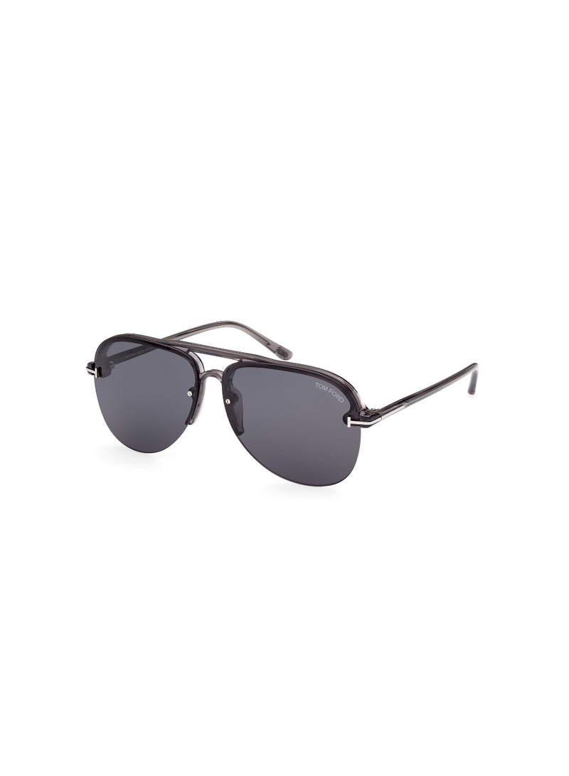 TOM FORD TOMFORD RIMLESS FT100420A62 MEN PILOT INJECTED SUNGLASSES - Image 1